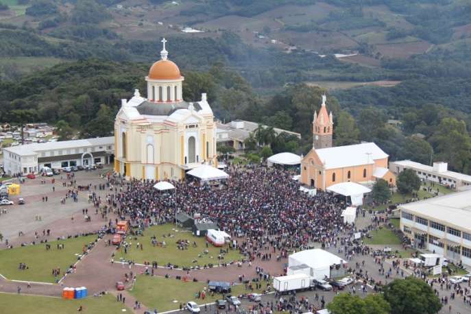 Santuário de Caravaggio em Farroupilha