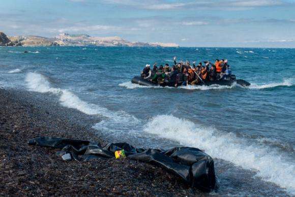 Os imigrantes seguiam da África para a Europa pelo Mediterrâneo