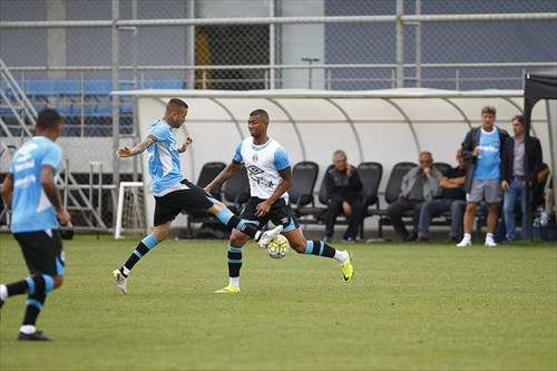 Tricolor durante seu último treino antes de embarcar para Belo Horizonte