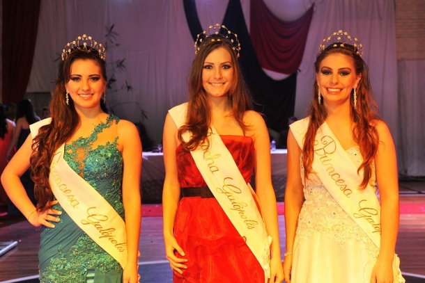 Luana, Cecille e Letícia Foto: Andréia Copini | Divulgação