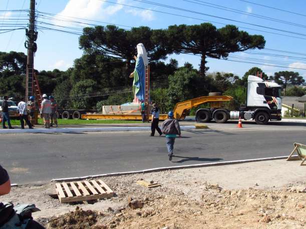 Imagens sendo transportadas
