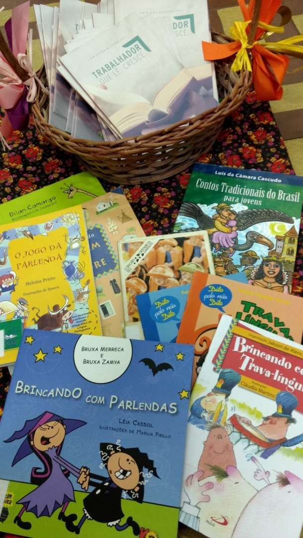 Exemplares de livros