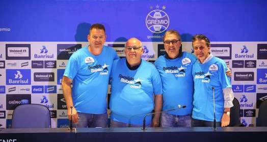 Diretoria que comanda o Grêmio nas próximas temporadas