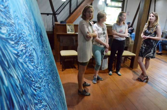 A exposição das Camila´s na Casa de Cultura