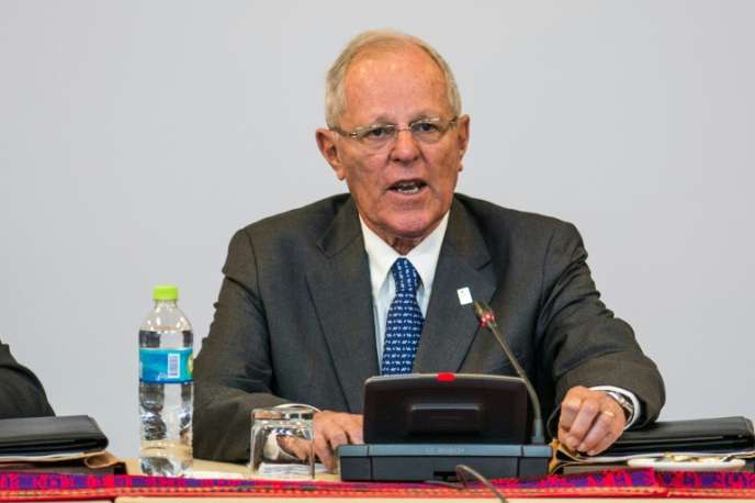 O presidente do Peru, Pedro Pablo Kuczynski