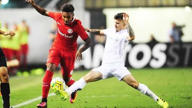 Santos venceu Internacional por 2 a 1 no jogo de ida da Copa do Brasil