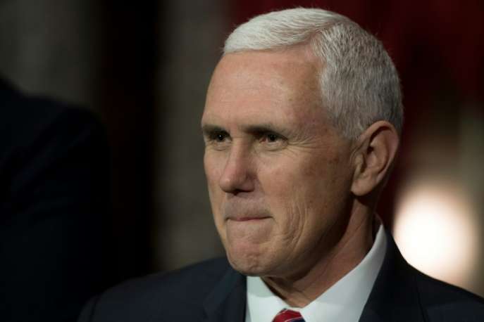 (Arquivo) O vice-presidente americano, Mike Pence