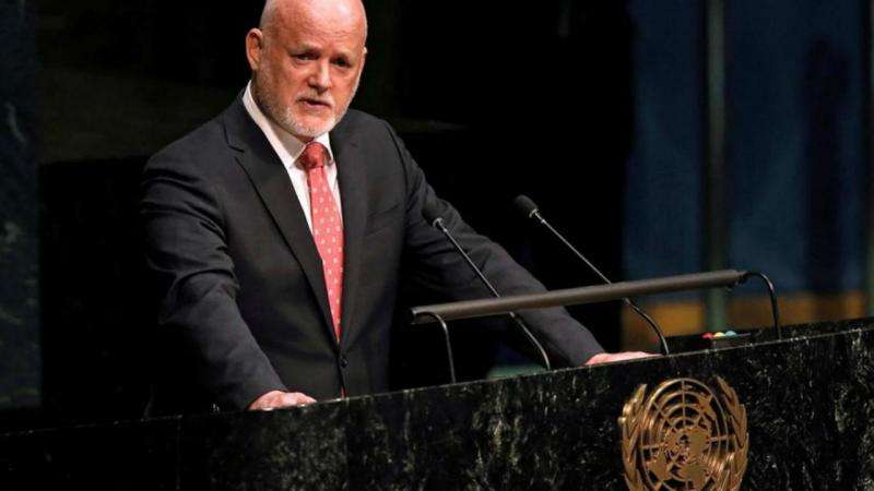 Embaixador Peter Thomson, presidente da Assembleia Geral da ONU