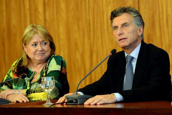 A chanceler Susana Malcorra (na foto ao lado do presidente argentino Maurício Macri), disse estar
