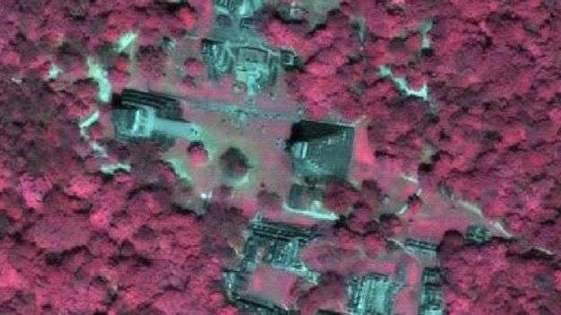 Imagens de satélite conseguem localizar monumentos pela decomposição do calcário