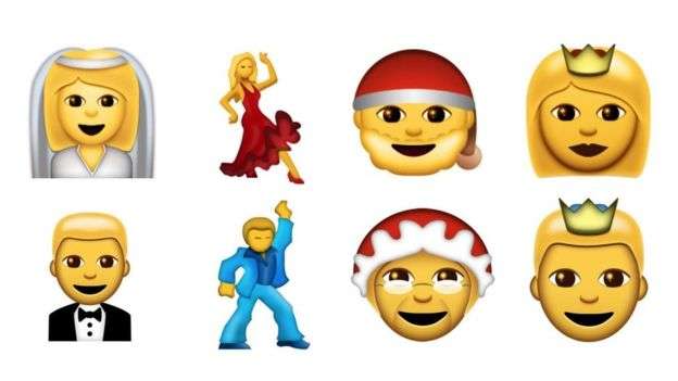 Emojis receberão complemento do par