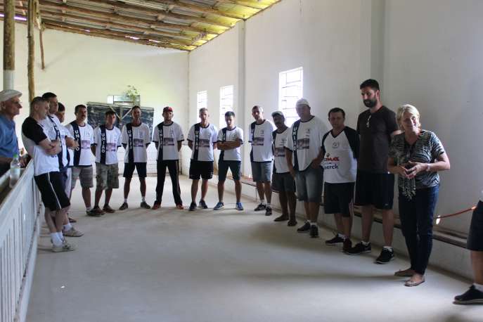 Abertura do Campeonato de Bocha
