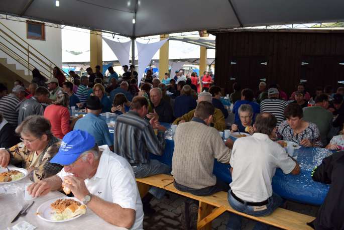 Almoço agricultores