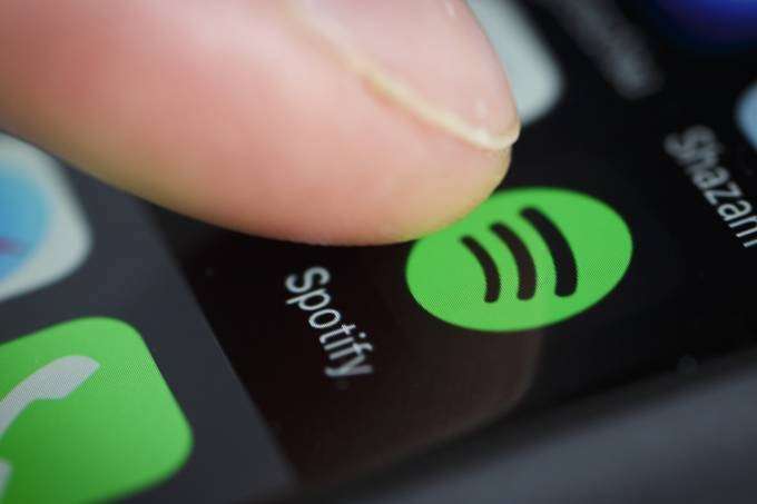 O aplicativo Spotify