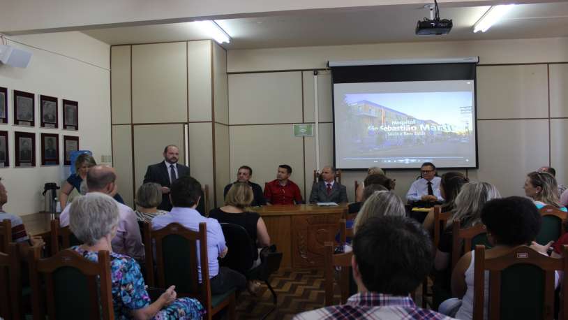 Assinatura de convênio com o hospital