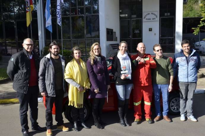 Novo veículo cedido a Corporação de Bombeiros