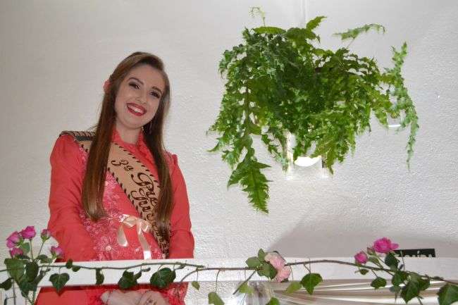 A estudante Bruna Thaís Heinen