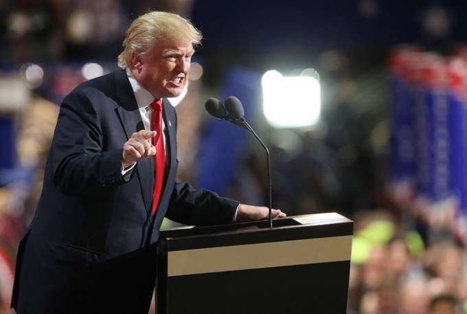 O presidente dos Estados Unidos, Donald Trump