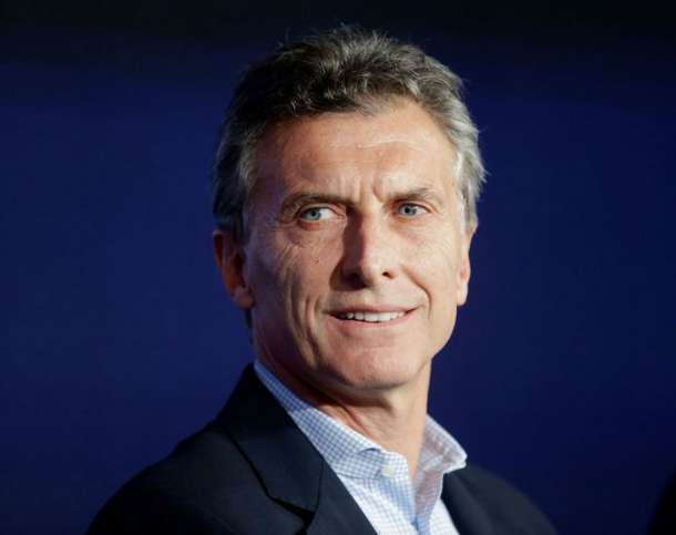 O presidente argentino, Mauricio Macri