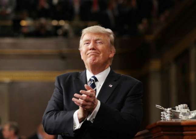 O presidente dos Estados Unidos, Donald Trump
