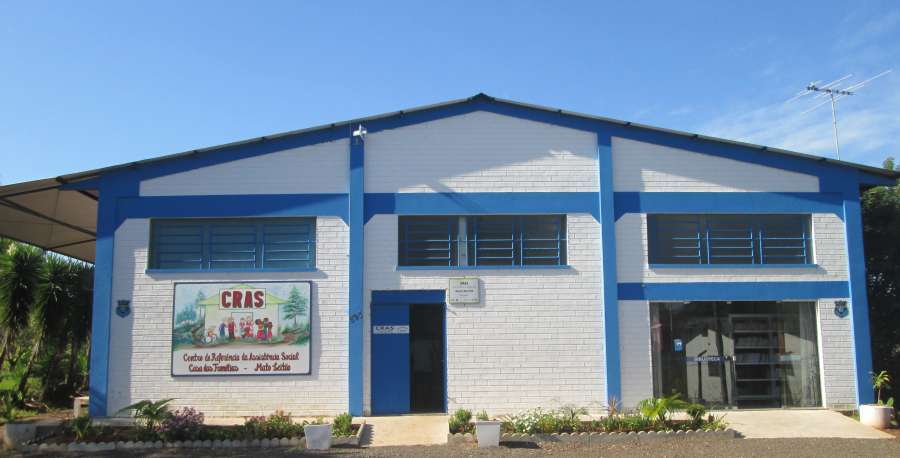Prédio do CRAS em Mato Leitão