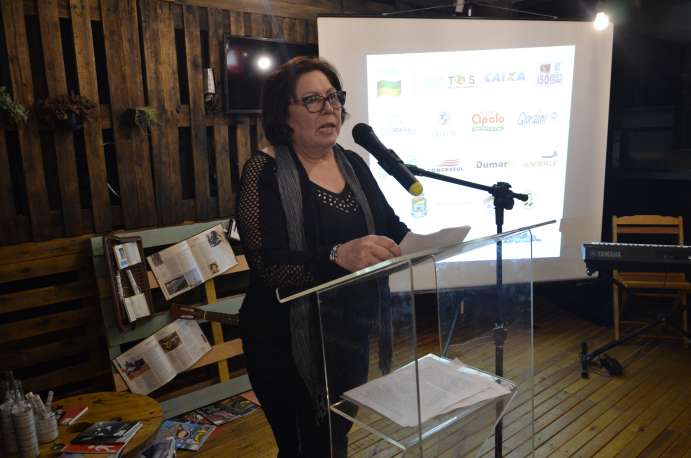 Denise Da Ré, patrona da 31ª Feira do Livro