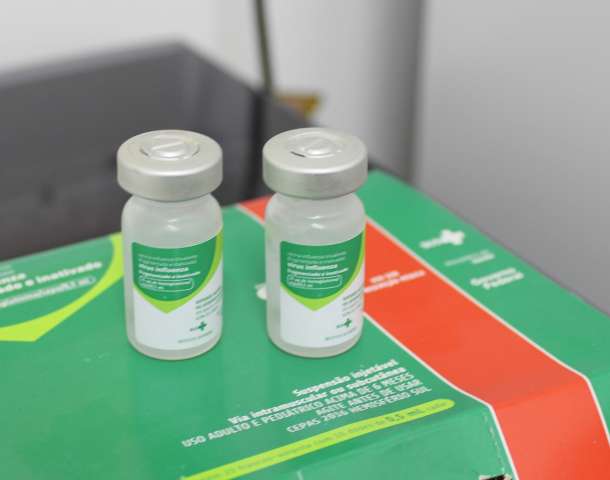 Doses de vacina contra a gripe