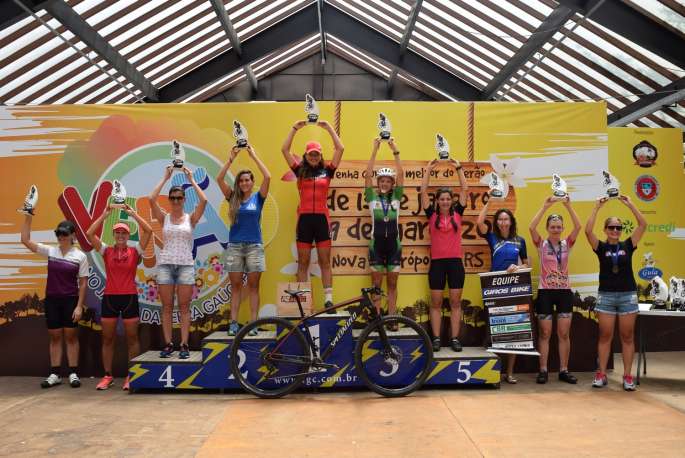 Premiação Feminino Mountain Bike
