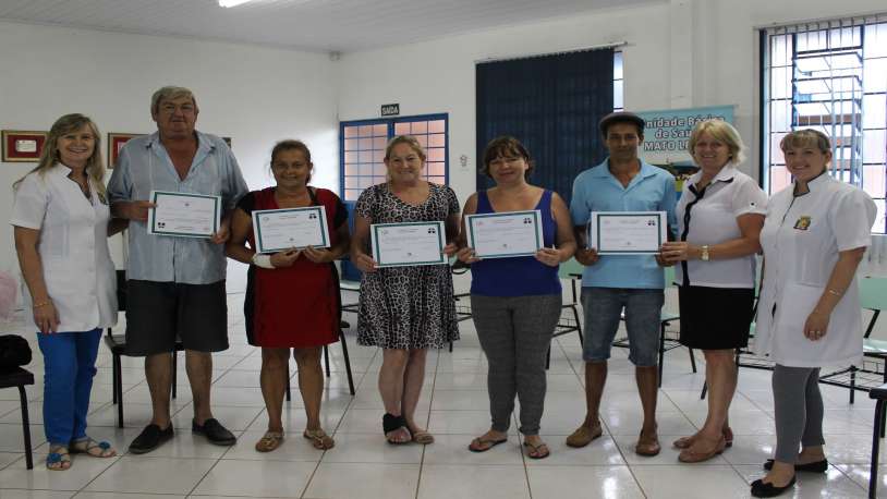 Encerramento Grupo de Tabagismo
