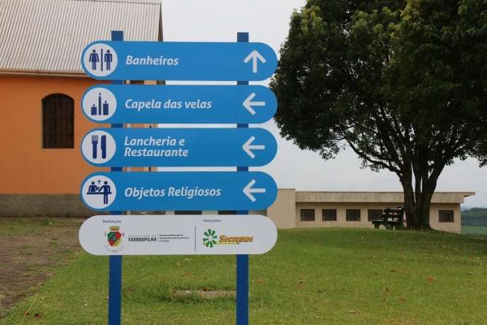 Mapa rodoviário no caminho de Caxias do Sul a Caravaggio