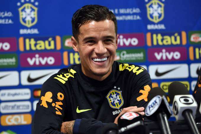 Philippe Coutinho será capitão da seleção brasileira pela primeira vez