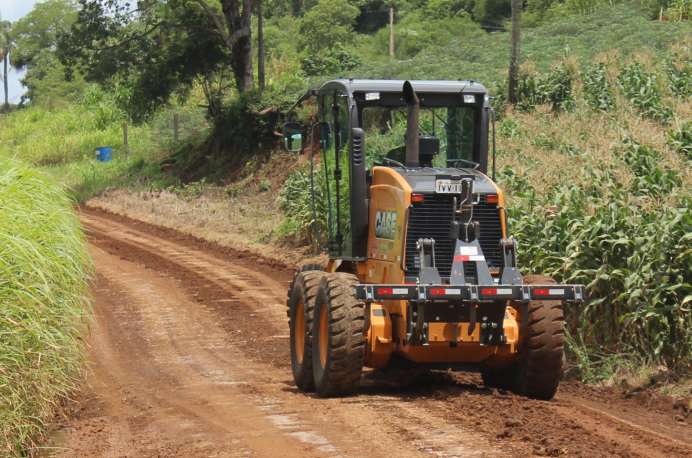 Após conclusão de trabalhos em Campestre, estradas de Linha Compridas serão recuperadas