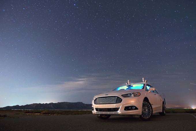 Veículo autônomo produzido pela Ford