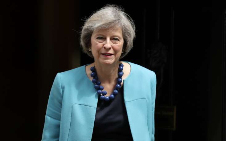 A primeira-ministra do Reino Unido, a conservadora Theresa May
