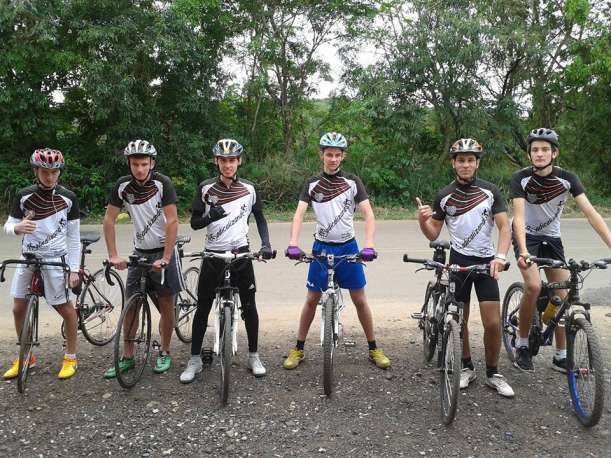 Grupo de ciclistas