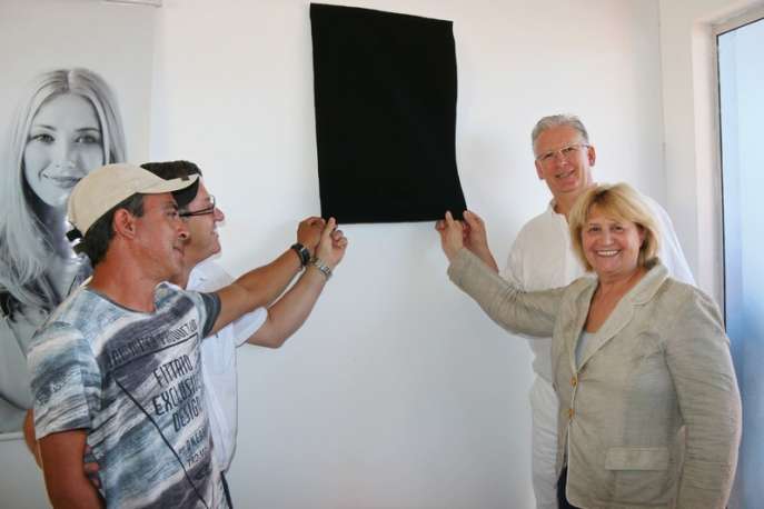 Descerramento de placa de inauguração da UBS Vila Esperança