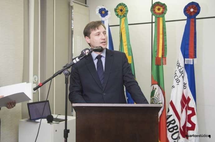 O presidente da ACI, Fabiano Paloschi Ferrari