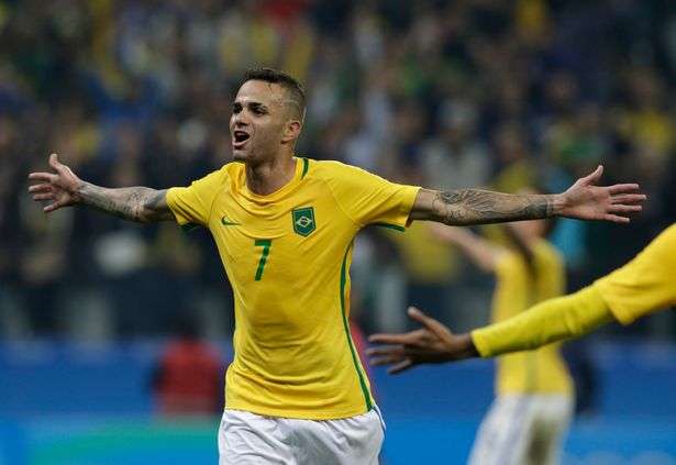 Luan durante os jogos Rio 2016