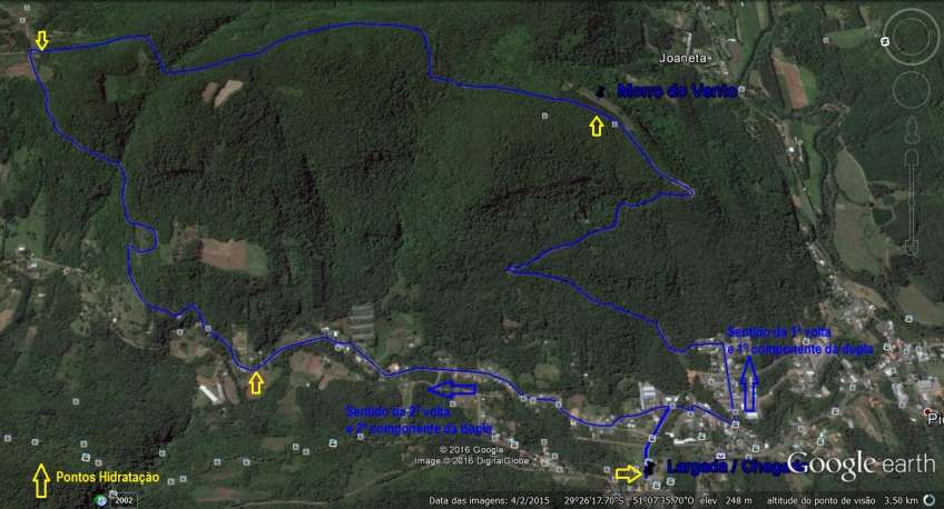 Mapa da prova