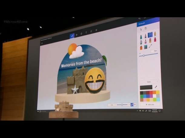 A aplicação Paint ganha recursos em 3D e poderá ser integrado ao Facebook