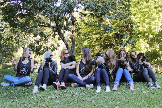 As organizadoras Carina Sartori, Isabela Berté, Luísa Mattuella Frá, Ana Paula Antoniazzi Denicol, Stefhânie Thaís Fernando, Milena Schäfer e Luana Meneghetti. Também participam da organização: Andressa Grolli, Katine Villa Benini e Kellen Dalbosco