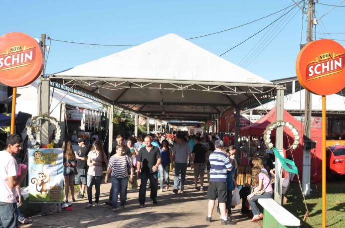 Amplas áreas cobertas irão proporcionar, mais uma vez, conforto aos visitantes
