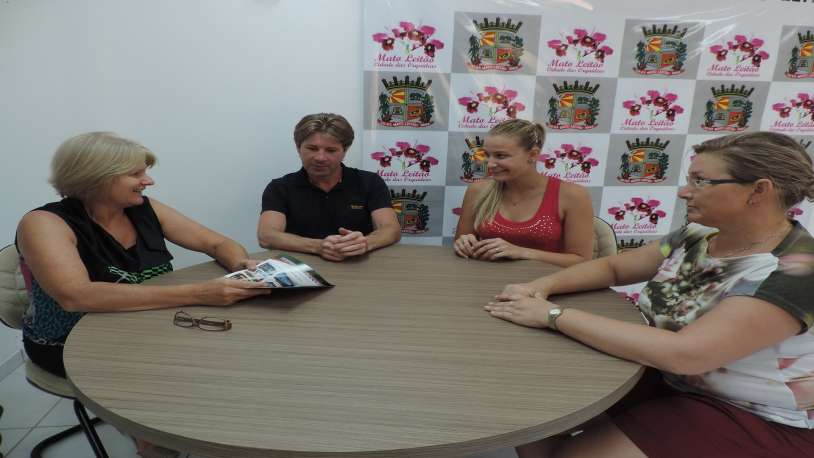 Reunião com a prefeita