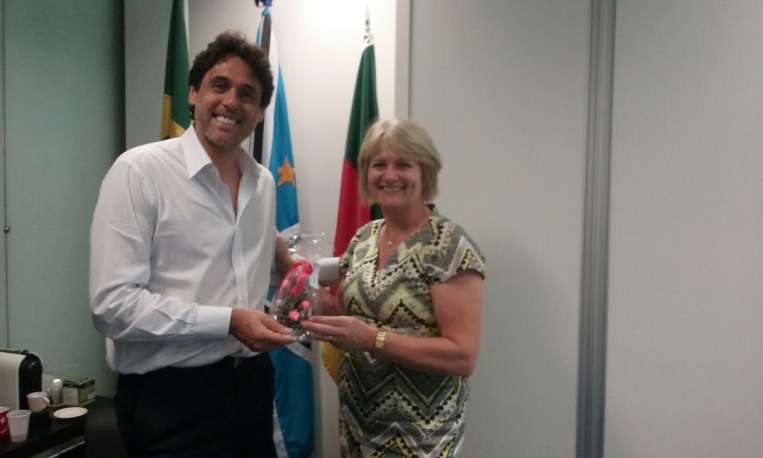 Reunião com o Deputado Federal Danrlei de Deus Hinterholz