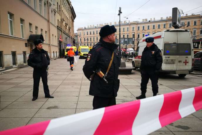 Polícia russa isola local próximo onde terroristas foram mortos