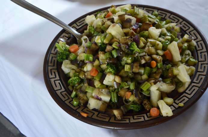 Prato de salada