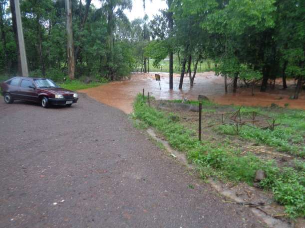 Situação da chuva em Mato Leitão