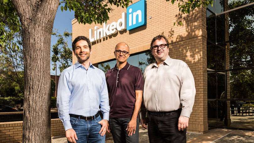 Microsoft e Linkedin: aquisição será de 26,2 bilhões de dólares
