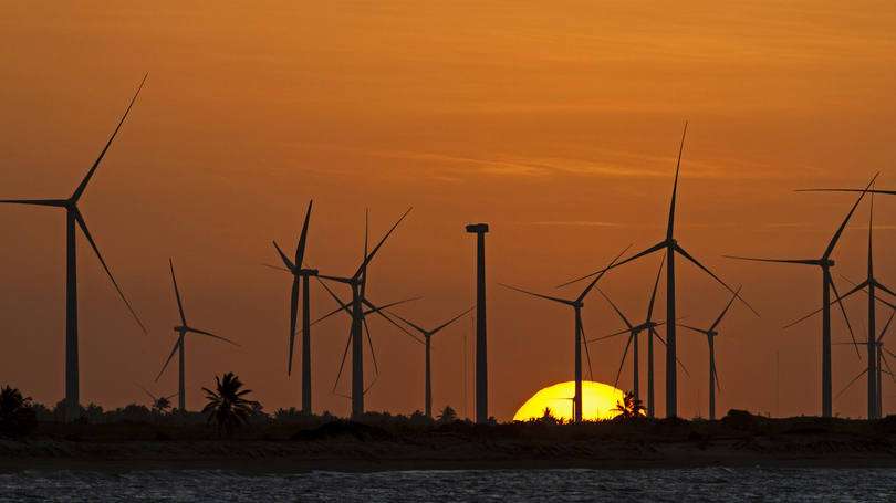 Turbinas de geração de energia eólica