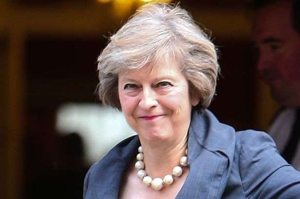 A primeira-ministra britânica, Theresa May